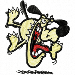 Dogs Embroidery Design 3